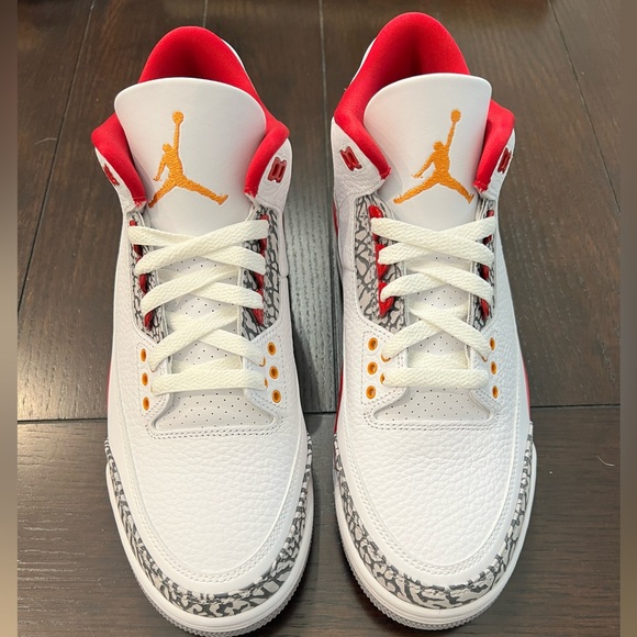 Nike Air Jordan 3 Retro ‘Cardinal Red’ Shoes - Picture 3 of 6